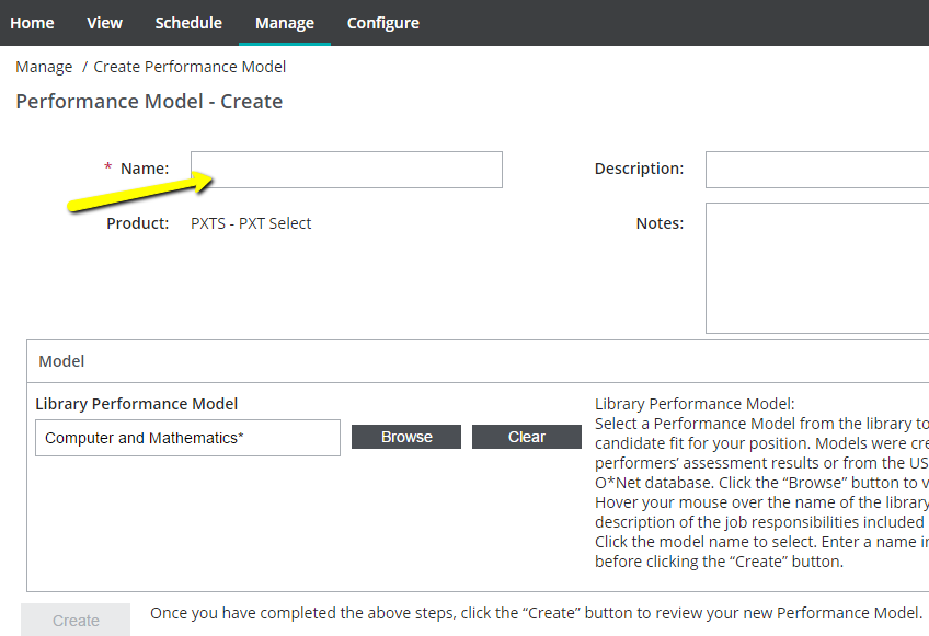 PAC: Name Performance Model